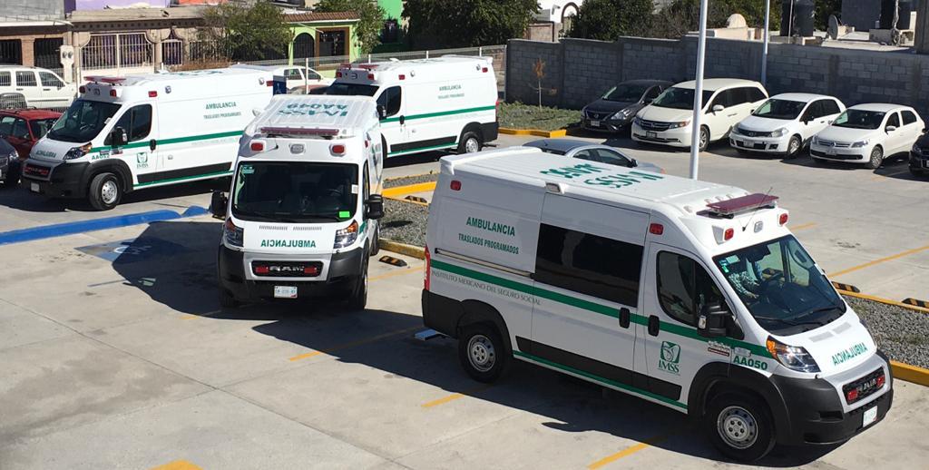 Entrega IMSS primeras ambulancias de este año en Coahuila. Noticias en tiempo real