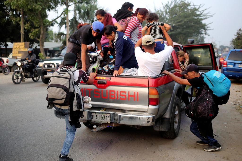 Sale desde Honduras segunda caravana migrante del 2020. Noticias en tiempo real