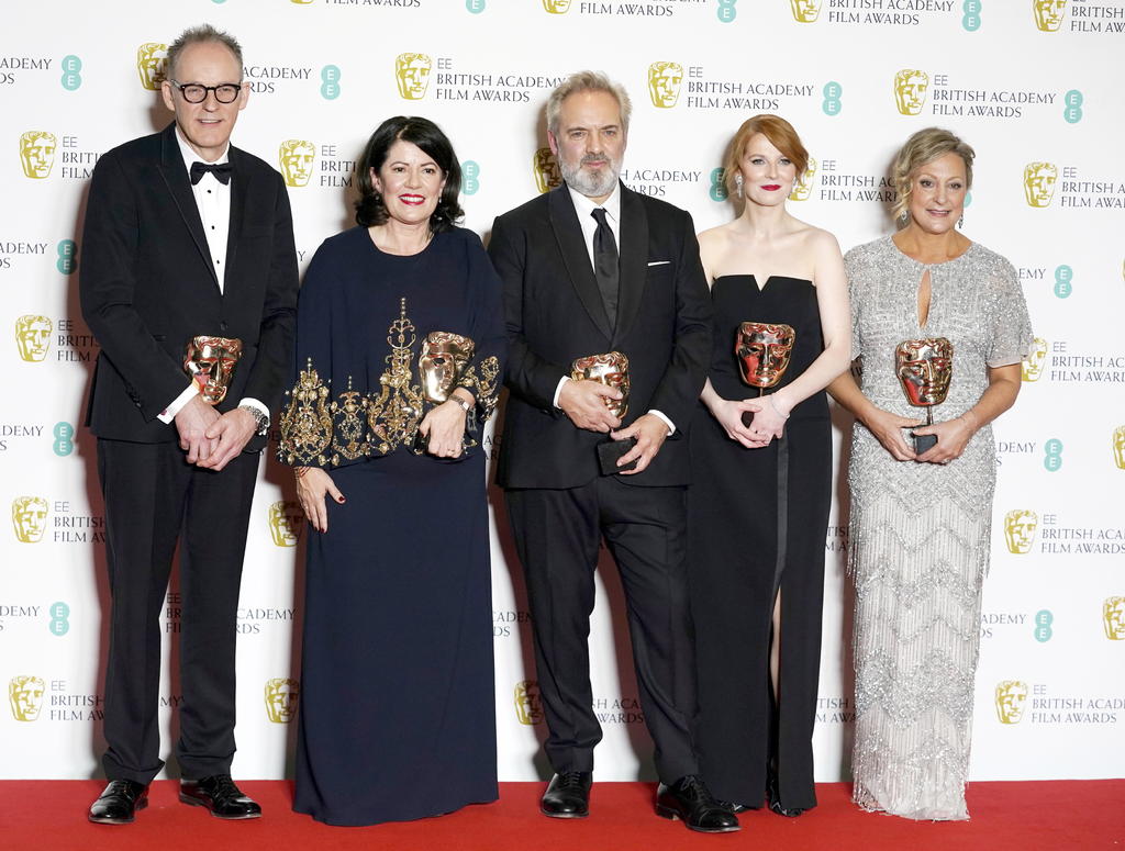 Sam Mendes gana el Bafta a mejor director por su película 1917. Noticias en tiempo real