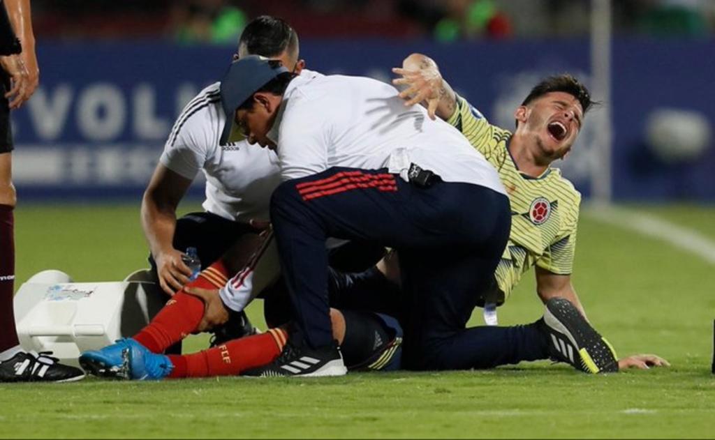 Nicolás Benedetti se lesiona con Colombia en el Preolímpico de la Conmebol. Noticias en tiempo real