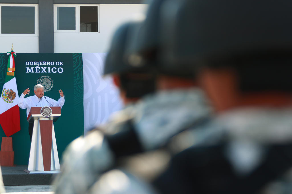 Inaugura AMLO cuartel de Guardia Nacional en Guanajuato. Noticias en tiempo real