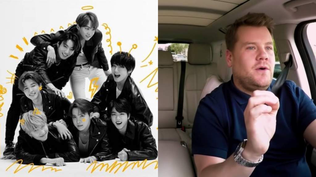 BTS debutarán en Carpool Karaoke con James Corden. Noticias en tiempo real