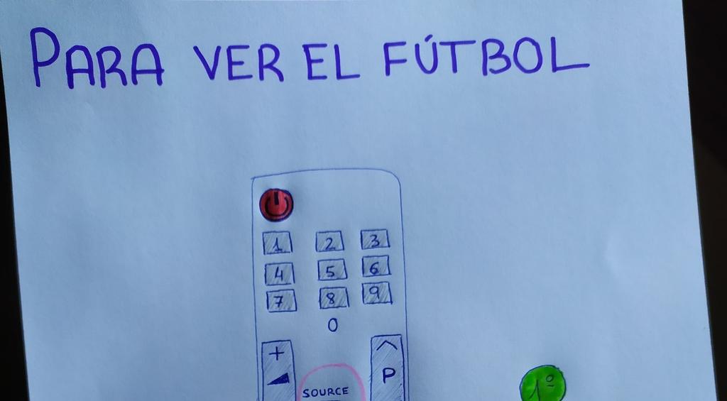 VIRAL: Joven crea sencillo manual para que su abuelo pueda ver el fútbol. Noticias en tiempo real