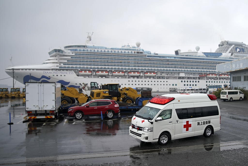 Mueren dos personas más por coronavirus; eran pasajeros en crucero en Japón. Noticias en tiempo real