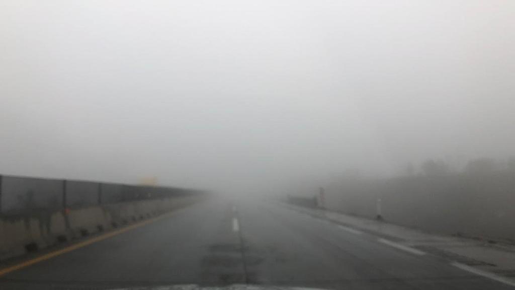 Mantienen cerrada autopista Saltillo-Monterrey por niebla. Noticias en tiempo real