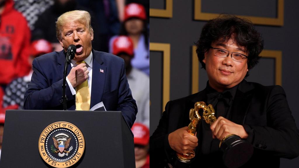 Donald Trump critica premio Oscar de Parásitos. Noticias en tiempo real