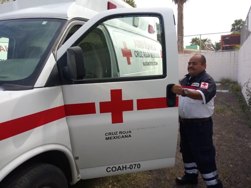 Tomás Carrazco, 30 años al servicio de Cruz Roja Matamoros. Noticias en tiempo real