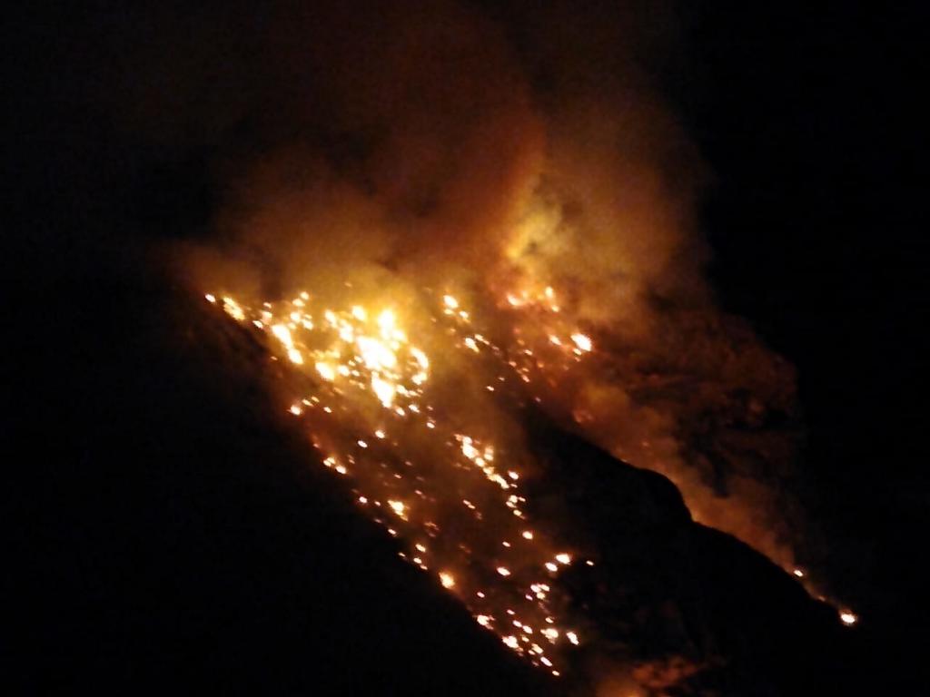Se registra incendio en el cañón Del Indio en Torreón. Noticias en tiempo real