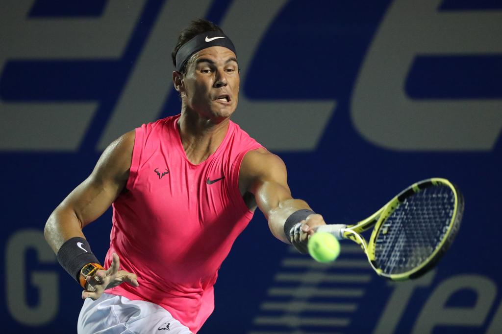 Rafael Nadal gana en su estreno en el Abierto Mexicano de Tenis. Noticias en tiempo real