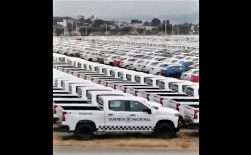 Guardia Nacional recibirá flota de más de 2 mil camionetas. Noticias en tiempo real