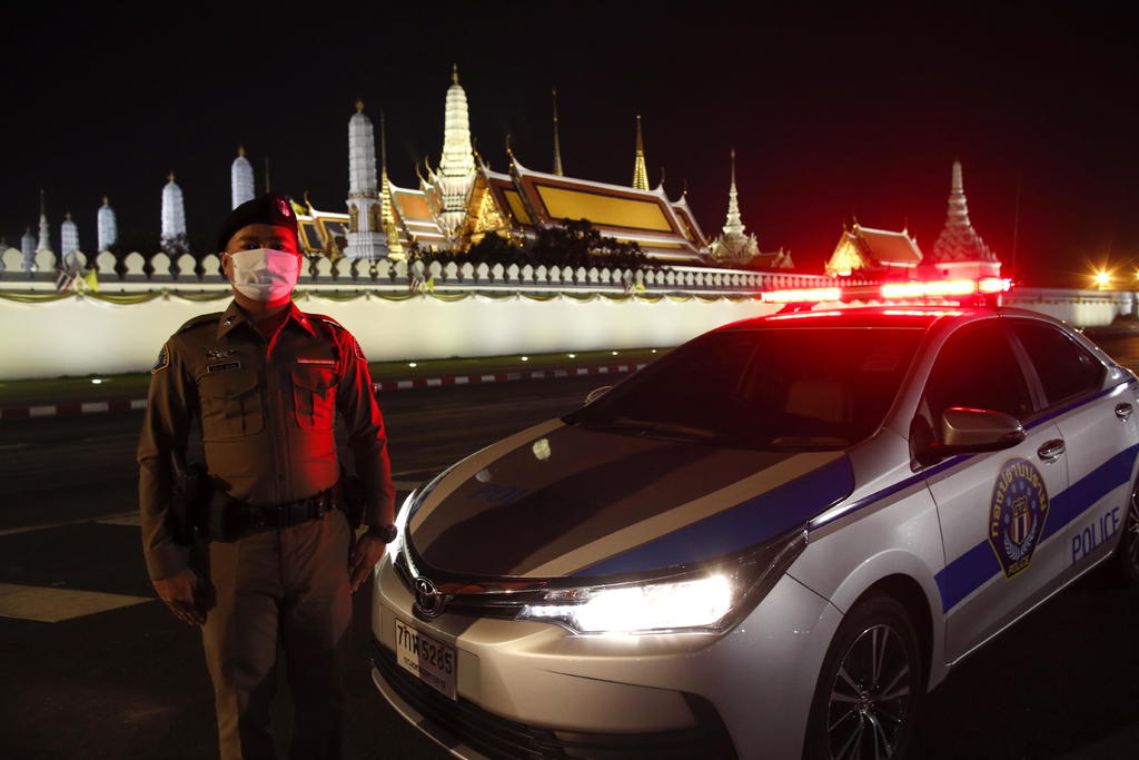 Imponen toque de queda en Tailandia por el COVID-19. Noticias en tiempo real