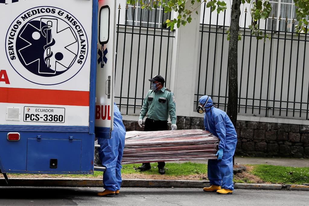 Suman 474 fallecidos por COVID-19 en Ecuador. Noticias en tiempo real