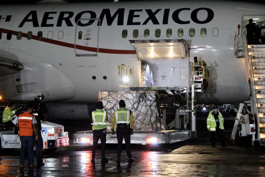Arriba a México séptimo cargamento de insumos médicos. Noticias en tiempo real