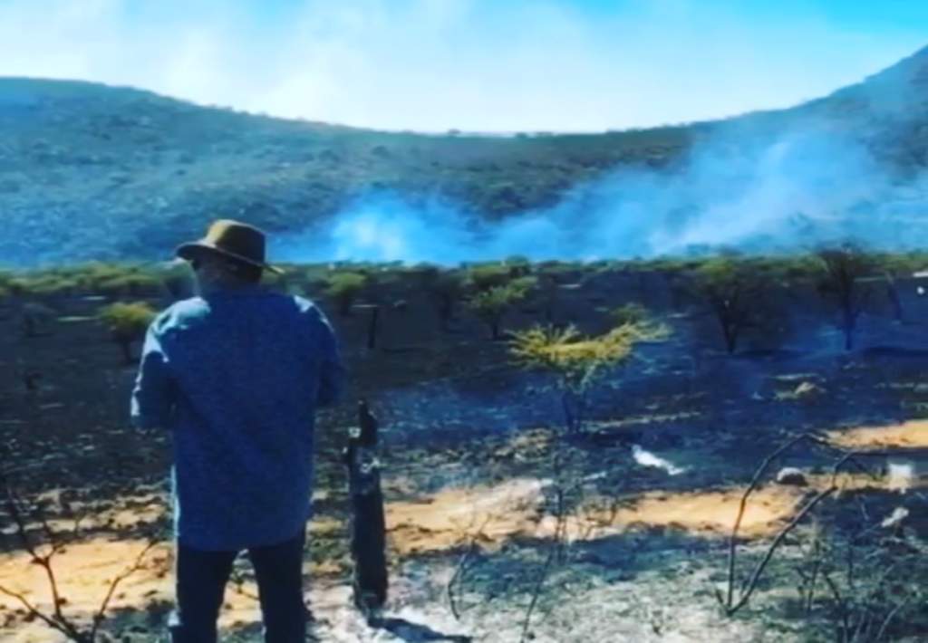 Incendio consume propiedad del padre de Pepe Aguilar. Noticias en tiempo real