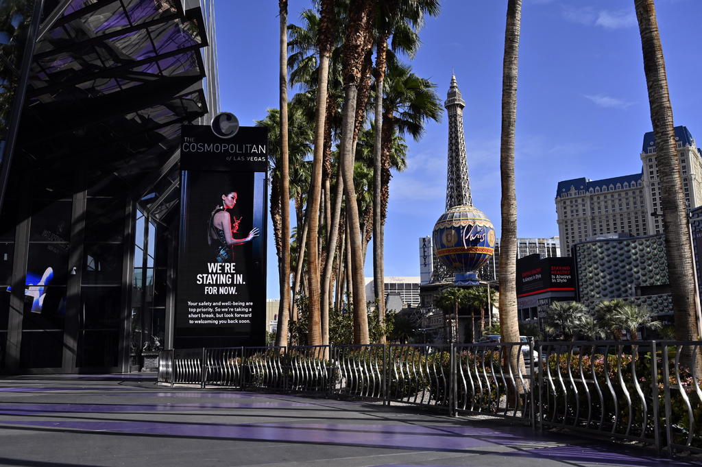 Casinos de Las Vegas abrirán el 4 de junio bajo estrictas medidas sanitarias. Noticias en tiempo real
