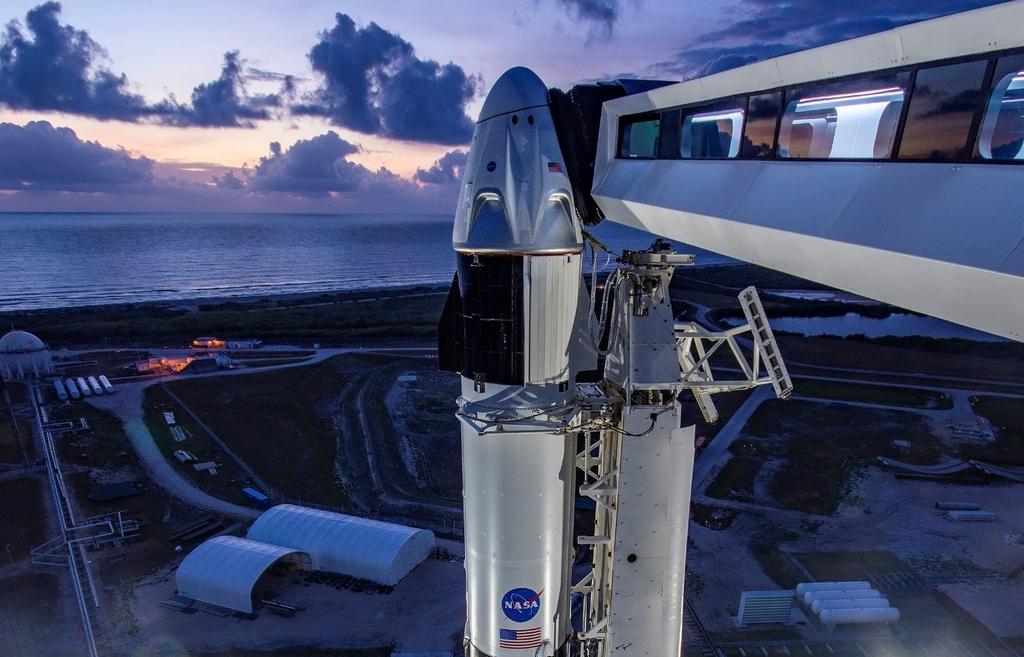 Mejoran condiciones meteorológicas para lanzar la misión SpaceX Demo-2. Noticias en tiempo real
