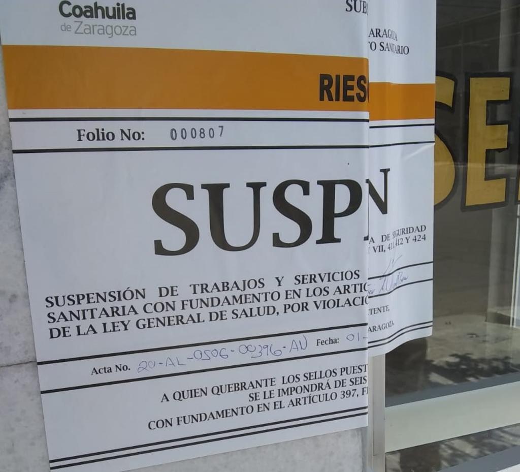 Clausuran funeraria por incumplir norma sanitaria en Torreón. Noticias en tiempo real