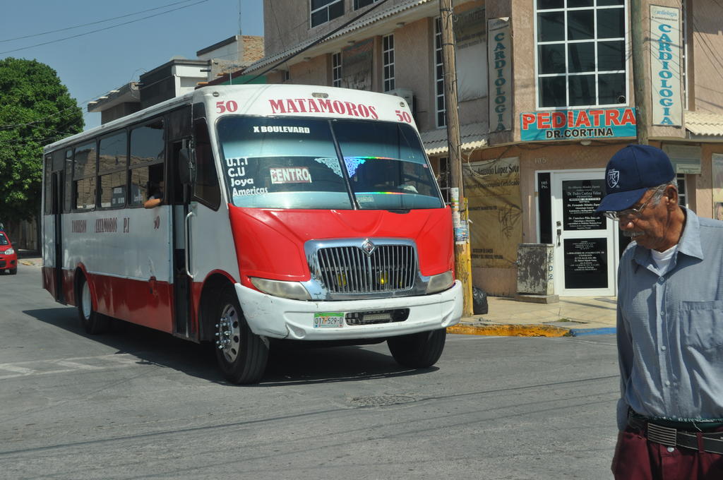 Buscan evitar propagación del COVID-19 en transporte público en Matamoros. Noticias en tiempo real
