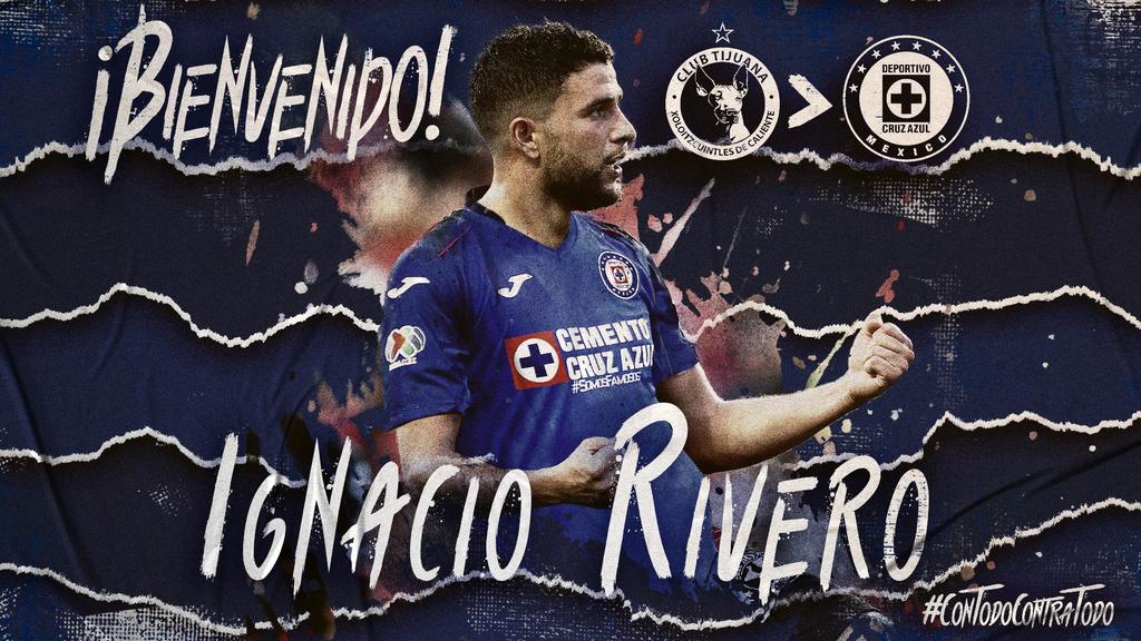 Cruz Azul anuncia la llegada de Ignacio Rivero. Noticias en tiempo real