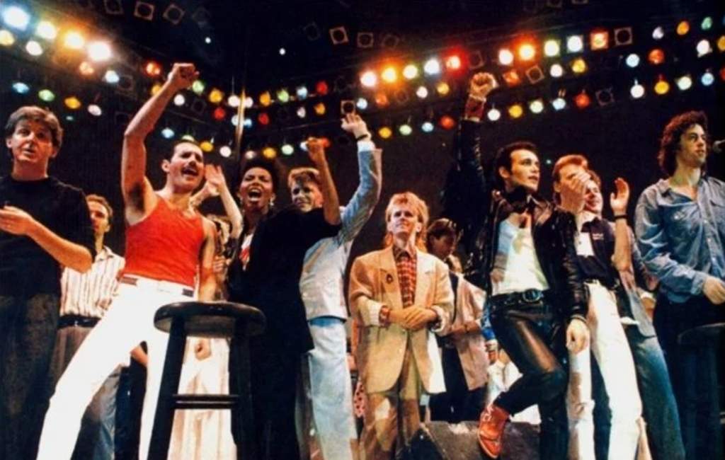 Concierto Live Aid cumple 35 años de hacer historia y estrellas. Noticias en tiempo real
