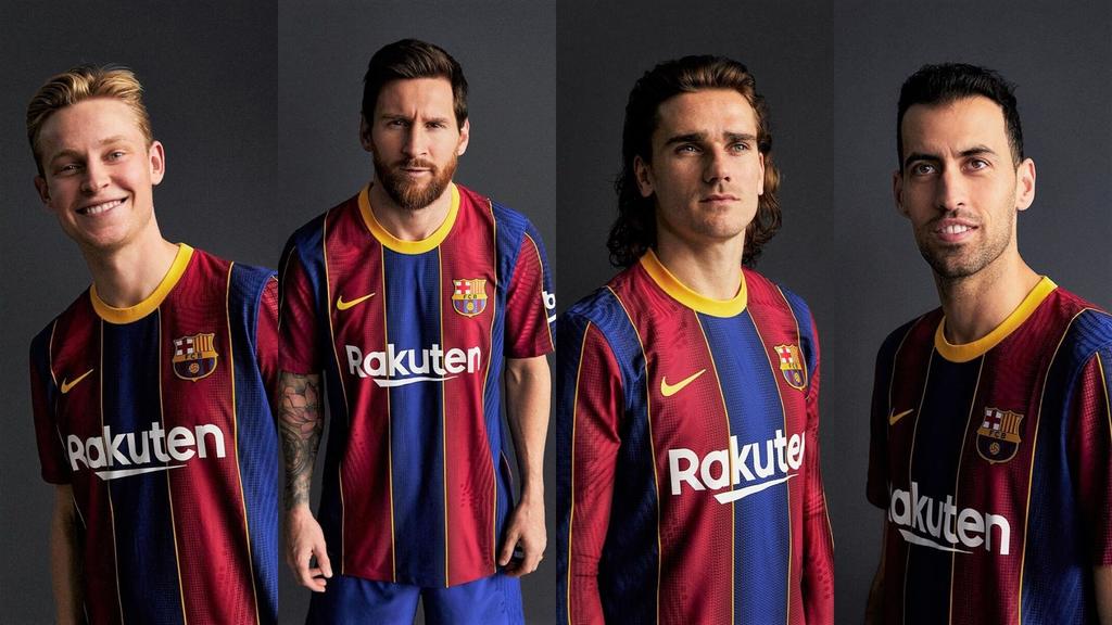 Barcelona presenta nueva armadura para la temporada 2020-21,