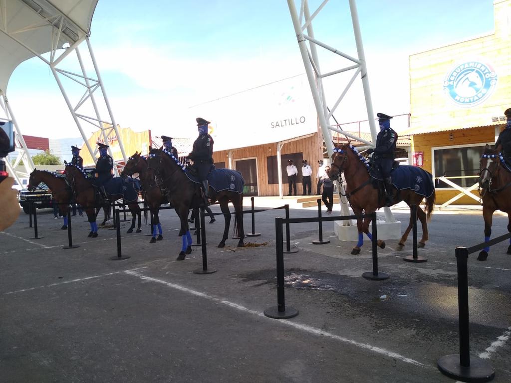 Presentan policía antimotín en Saltillo. Noticias en tiempo real
