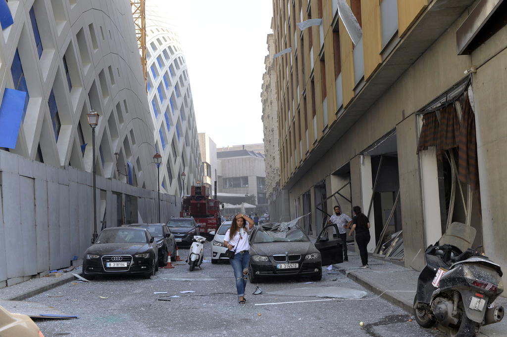 Declara Líbano luto nacional tras explosión en Beirut. Noticias en tiempo real