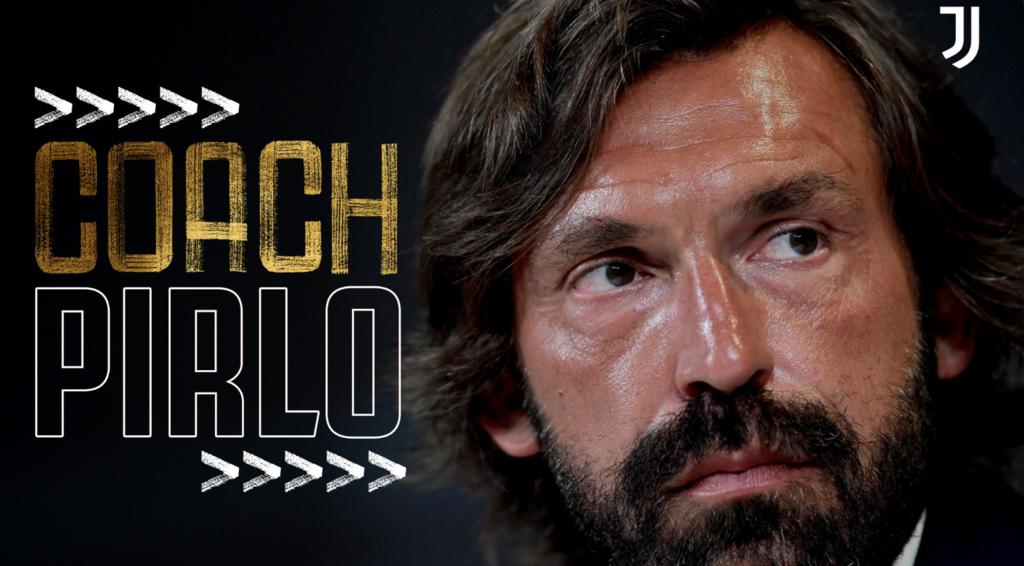 Juventus anuncia a Andrea Pirlo como su nuevo entrenador. Noticias en tiempo real