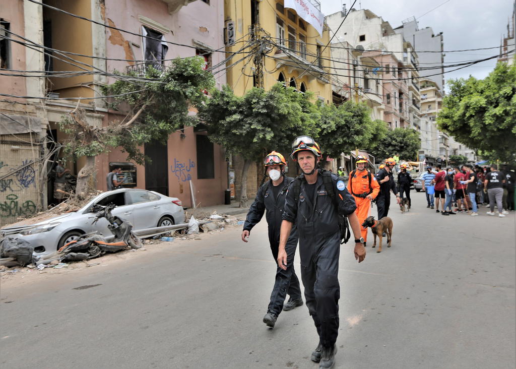 Concluye primera fase de labores de rescate en Beirut. Noticias en tiempo real
