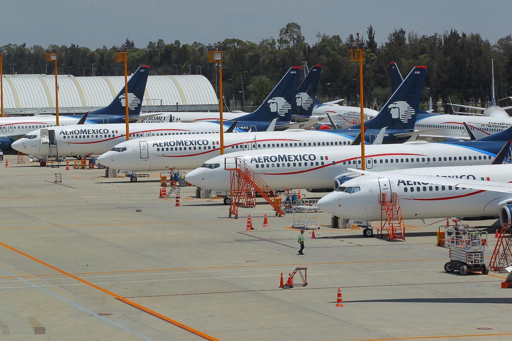 Presenta Aeroméxico solicitud de financiamiento por mil mdd ante Corte de EUA. Noticias en tiempo real