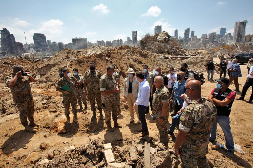 Llega ayuda internacional tras explosión del puerto de Beirut. Noticias en tiempo real