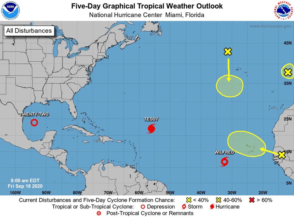 Tormenta tropical Wilfred se forma en el este del Atlántico. Noticias en tiempo real