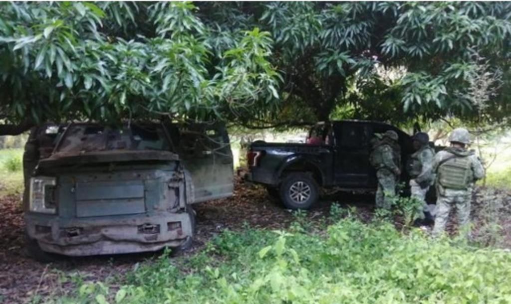 Incautan camionetas con blindaje artesanal y armamento en Michoacán. Noticias en tiempo real