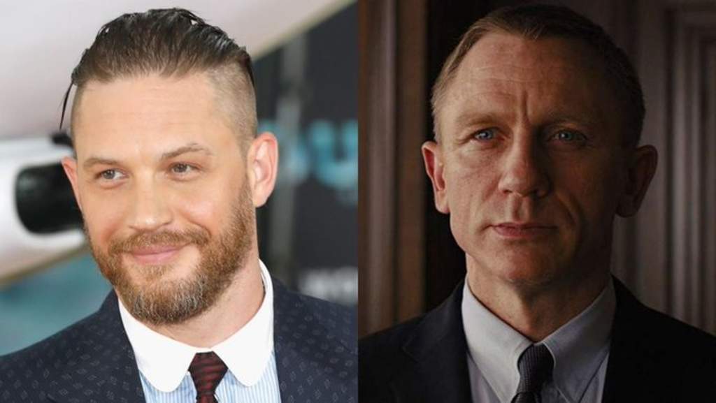 ¿Tom Hardy reemplazará a Daniel Craig como James Bond?. Noticias en tiempo real