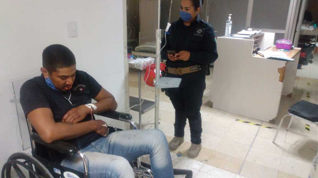 Motociclista sufre fuerte accidente. Noticias en tiempo real