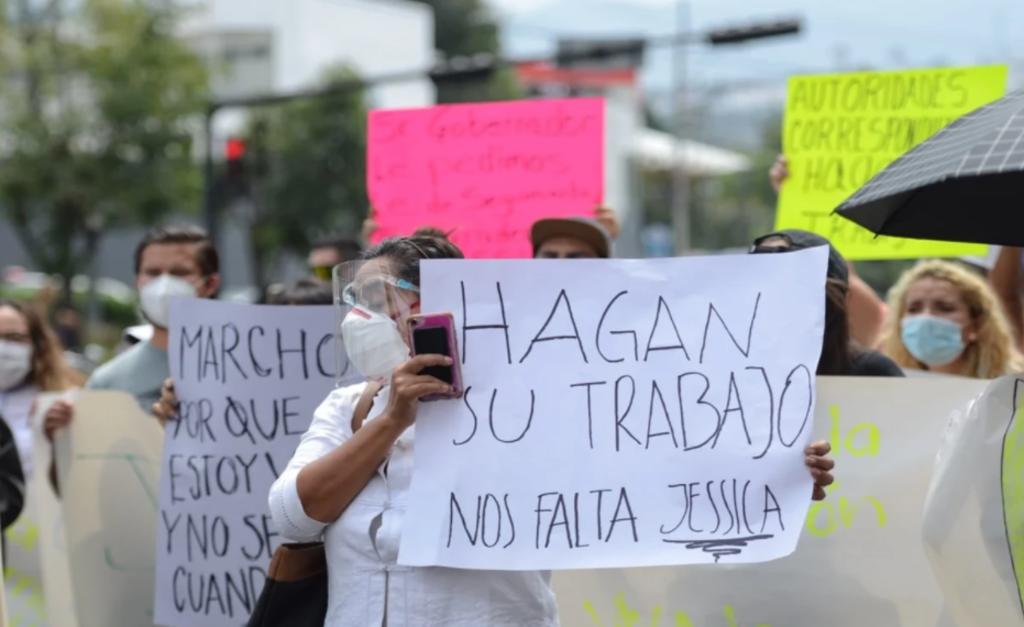 Realizan marcha en Morelia exigiendo justicia para Jessica. Noticias en tiempo real