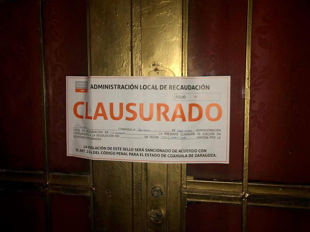 Clausuran tres restaurantes-bar de Torreón por ignorar medidas sanitarias. Noticias en tiempo real