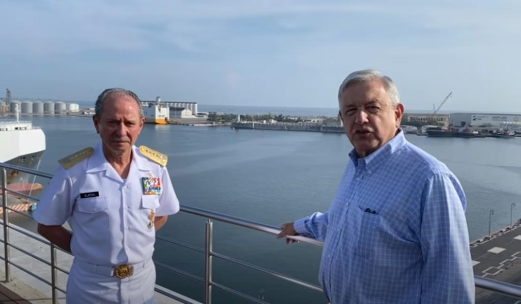 Vamos a revisar contratos para recuperar los puertos: López Obrador. Noticias en tiempo real