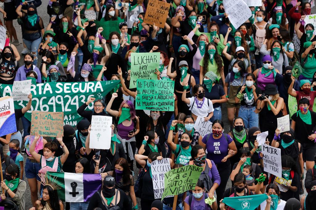 Feministas toman las calles en demanda de despenalización del aborto en México. Noticias en tiempo real