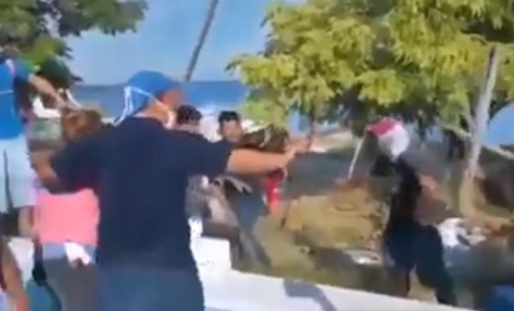 Pescadores protagonizan pelea campal en Campeche. Noticias en tiempo real