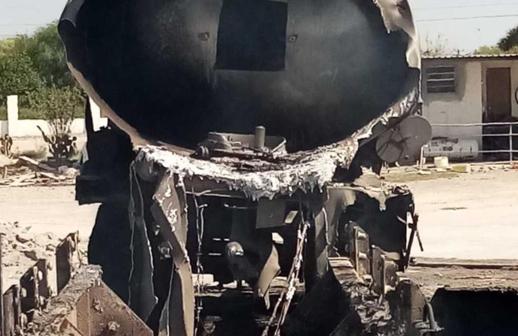 Investiga FGR explosión de tanques de combustibles en Nava. Noticias en tiempo real