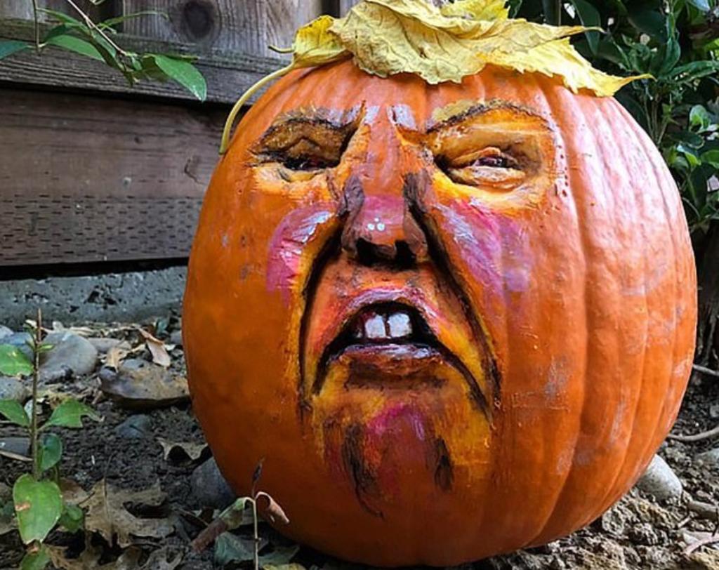 Horroroso Halloween, calabazas con rostro de Donald Trump inundan la red. Noticias en tiempo real