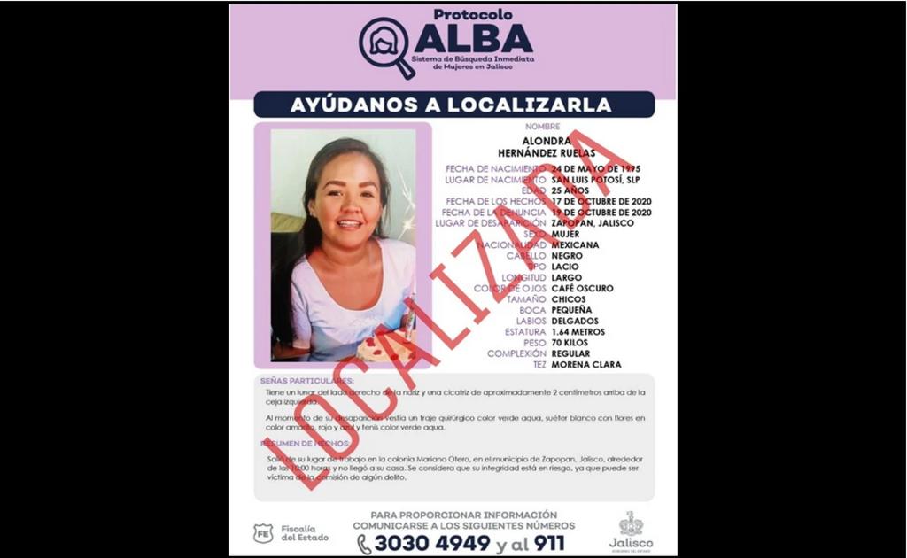 En Colima, ubican con vida a Alondra Hernández, médica desaparecida. Noticias en tiempo real