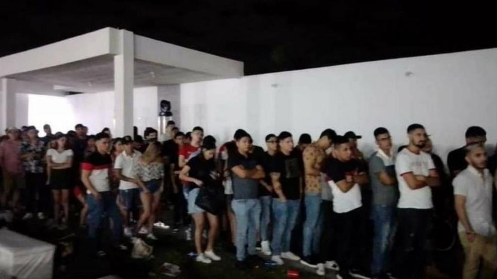 Cientos acuden a fiesta en Nuevo León pese a COVID; detienen a 27. Noticias en tiempo real