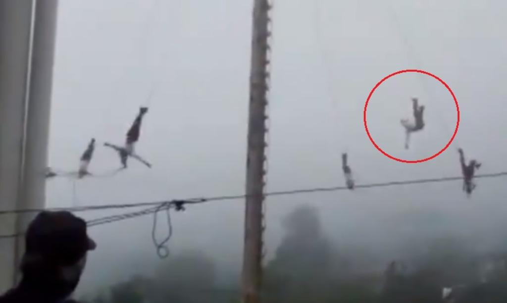 Reportan estable a Volador de Papantla tras sufrir caída de 20 metros de altura. Noticias en tiempo real