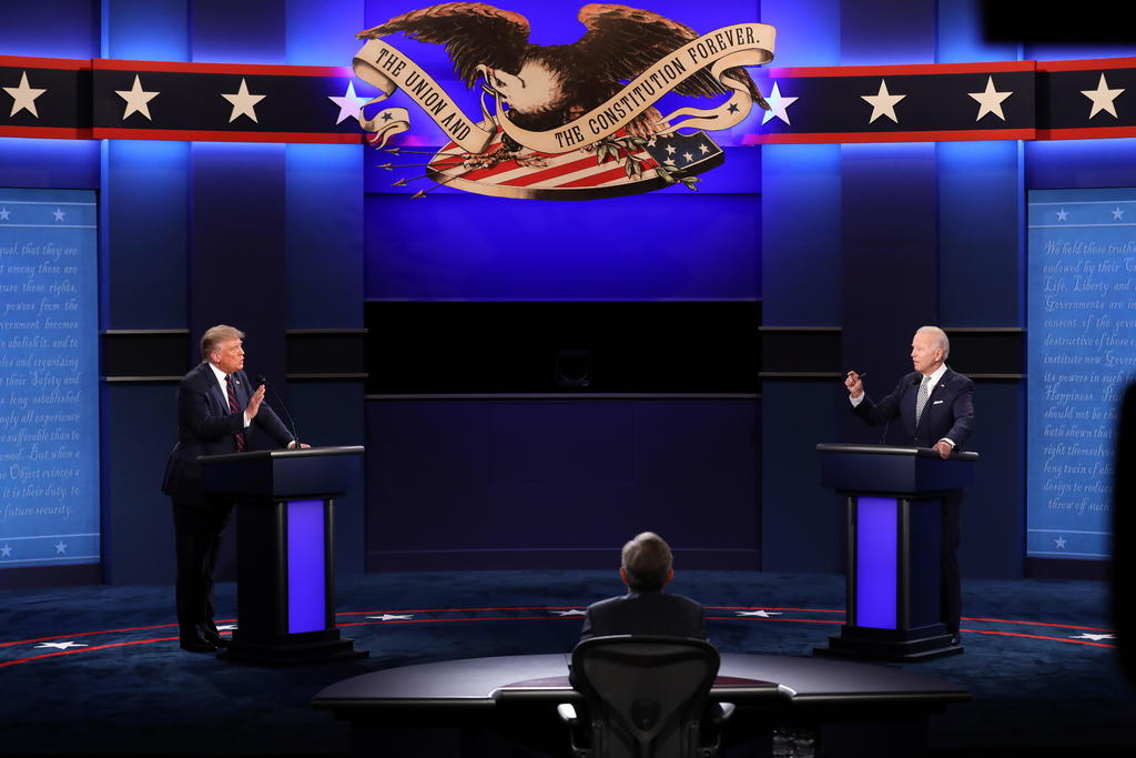 Trump y Biden se alistan para su último debate. Noticias en tiempo real