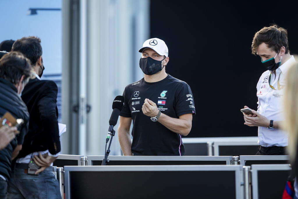 Valtteri Bottas considera haber tenido un buen día en las pruebas del GP de Portugal. Noticias en tiempo real