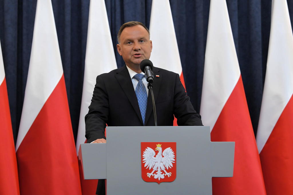 Presidente de Polonia, Andrzej Duda, da positivo a COVID. Noticias en tiempo real