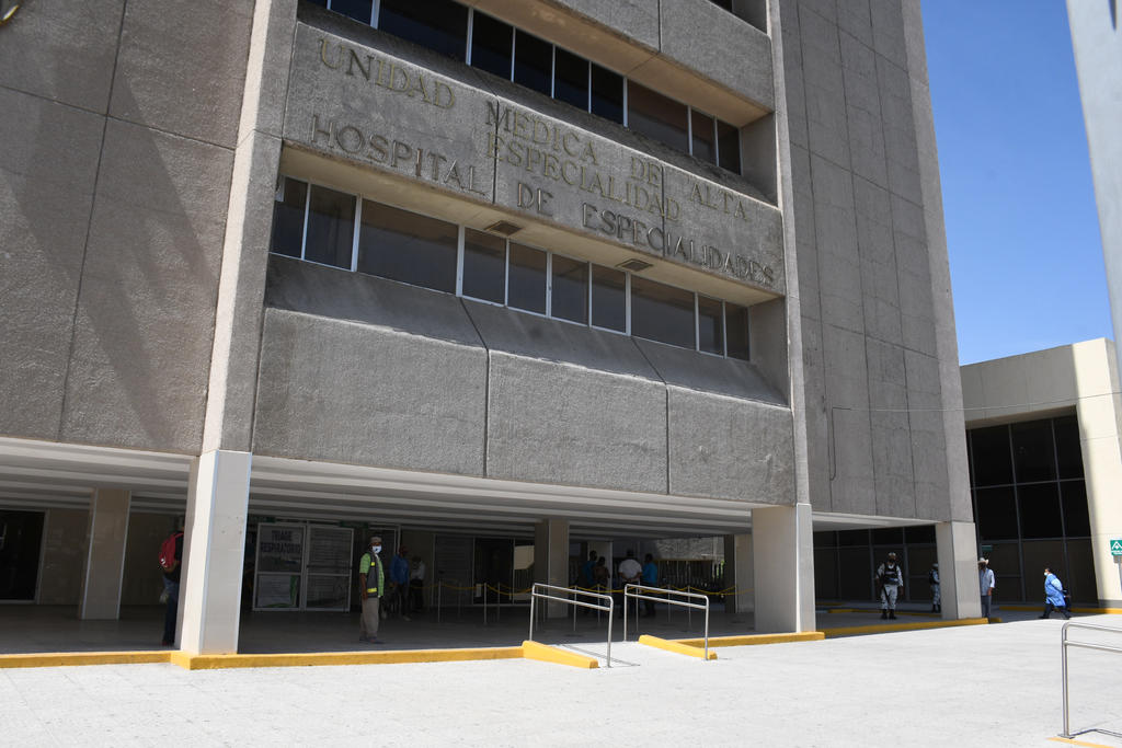 Al 82 %, área COVID de la clínica 71 del IMSS en Torreón. Noticias en tiempo real