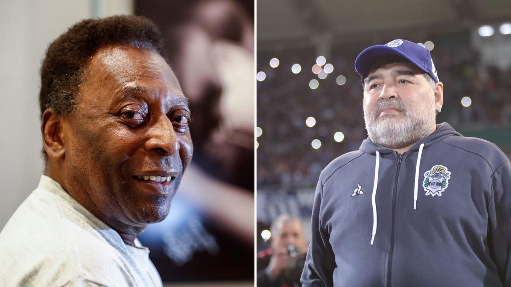 Algún día patearemos una pelota juntos en el cielo: Pelé sobre Maradona. Noticias en tiempo real